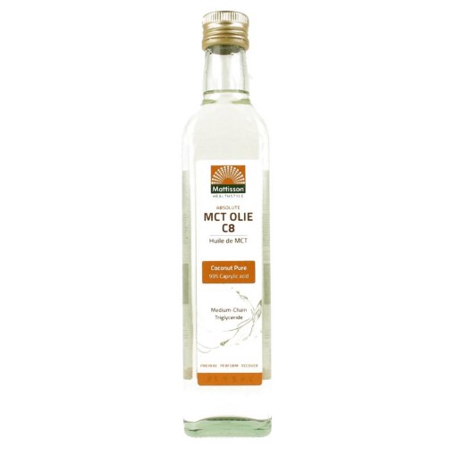 afbeelding van MCT Olie C8 coconut pure