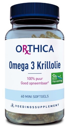 afbeelding van omega 3 krillolie Orthica