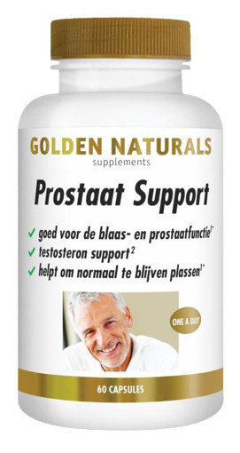 Golden Naturals Prostaat support 60 capsules afbeelding