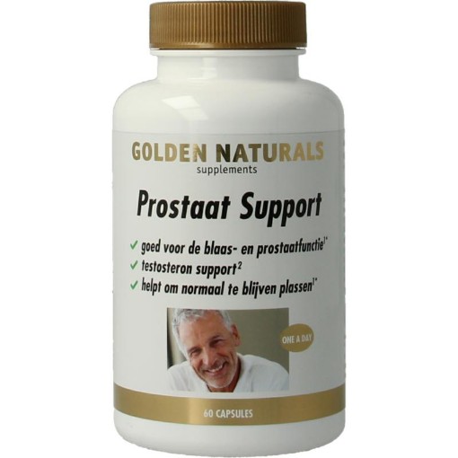 Golden Naturals Prostaat support 60 capsules afbeelding