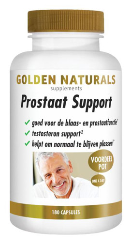 Golden Naturals Prostaat Support 180 capsules afbeelding
