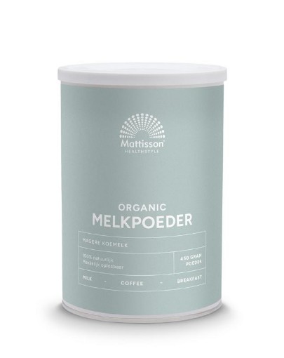 afbeelding van magere melk poeder bio