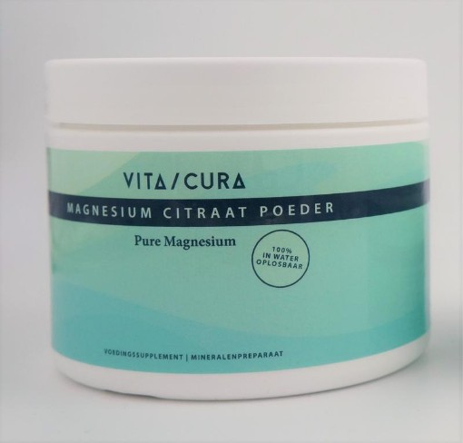 afbeelding van Vitacura magnesium citr poeder