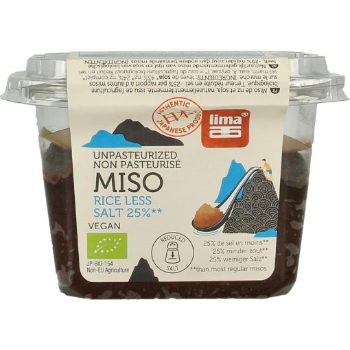 afbeelding van Lima brown rice miso ong 50% m