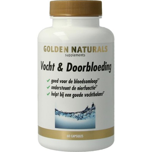Golden Naturals Vocht & Doorbloeding 60 capsules afbeelding