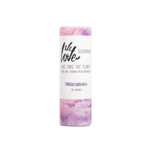 afbeelding van 100% Natural deodorant stick lovely lavender