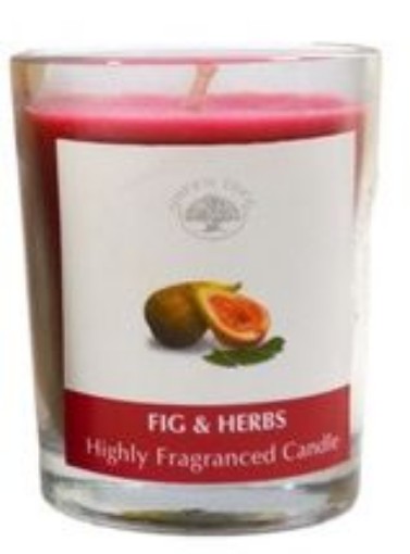 afbeelding van Geurkaars figs & herbs votives