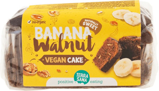 afbeelding van Vegan cake banaan & walnoot bio