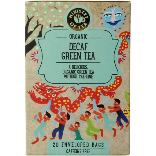 afbeelding van Decaf green tea bio
