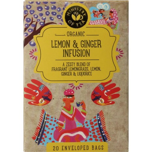 afbeelding van Lemon & ginger bio