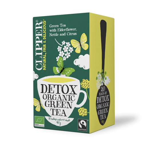 afbeelding van Detox green tea