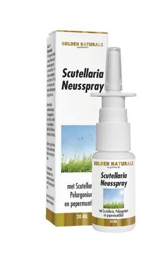 Golden Naturals Scutellaria neusspray 20ml afbeelding