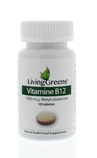 afbeelding van Vitamine B12 methylcobalamine 1000 mcg