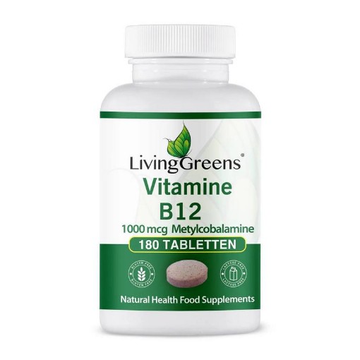 afbeelding van Vitamine B12 methylcobalamine 1000 mcg