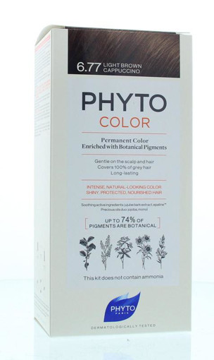 afbeelding van Phytocolor marron clair cappuccino 6.77