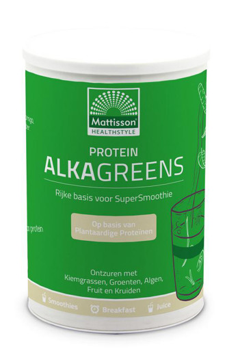 afbeelding van Alkagreens poeder proteine