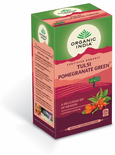 afbeelding van Tulsi pomegranate green thee bio