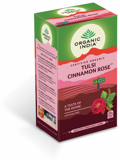 afbeelding van Tulsi cinnamon rose thee bio