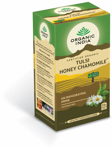 afbeelding van Tulsi honey chamomile thee bio