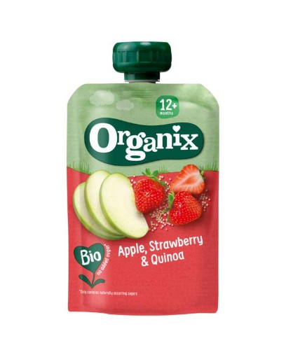 afbeelding van Just apple strawberry quinoa 6-36 maanden