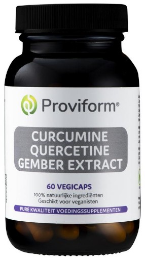 afbeelding van Curcumine quercetine gember extract