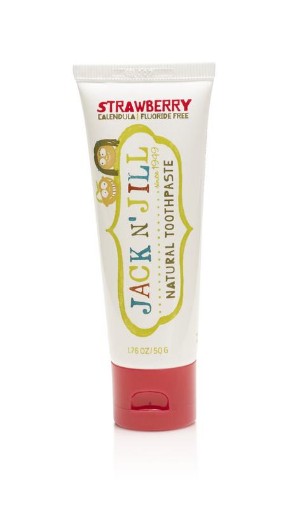 afbeelding van Natural tootpaste strawberry