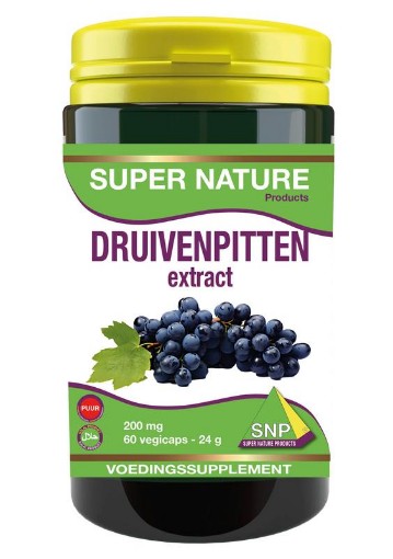afbeelding van Druivenpitten extract 200 mg