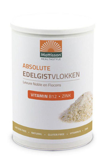 afbeelding van Edelgistvlokken vitamine b12 + zink