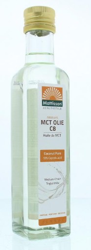 afbeelding van MCT olie C8 - coconut pure - 99% caprylic acid