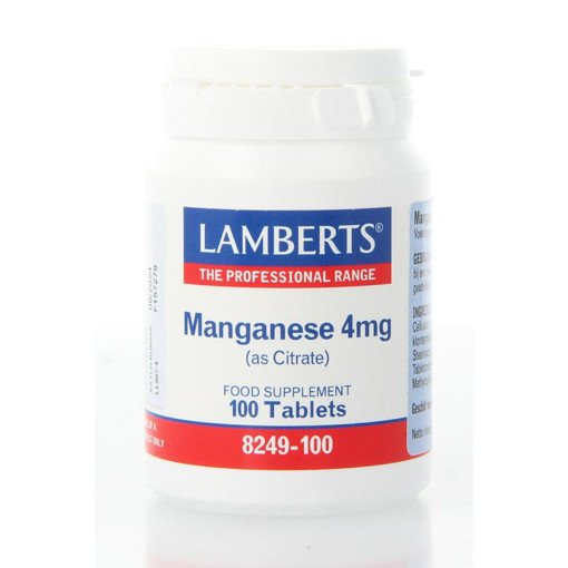 afbeelding van Mangaan (mangangese) 4 mg