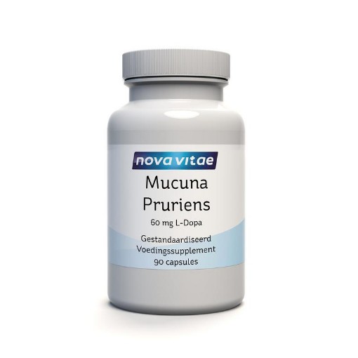 afbeelding van Mucuna pruriens L-dopa 60 mg