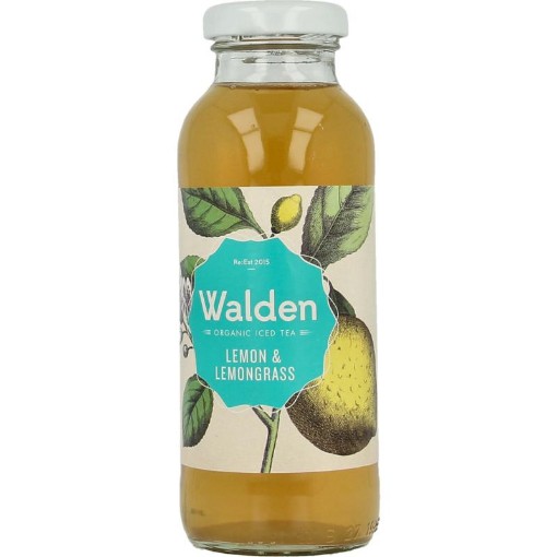 afbeelding van Walden icetea lemon-lemongrass