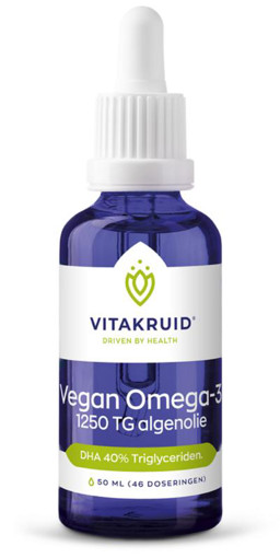 afbeelding van Vegan omega-3 algenolie