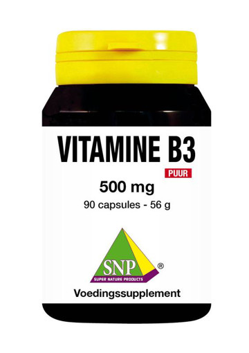 afbeelding van Vitamine B3 500 mg puur