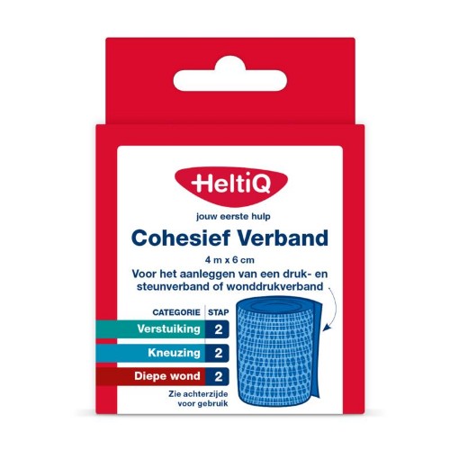 afbeelding van Cohesief verband 4 m x 6 cm