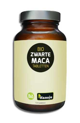 afbeelding van Maca black organic 500 mg