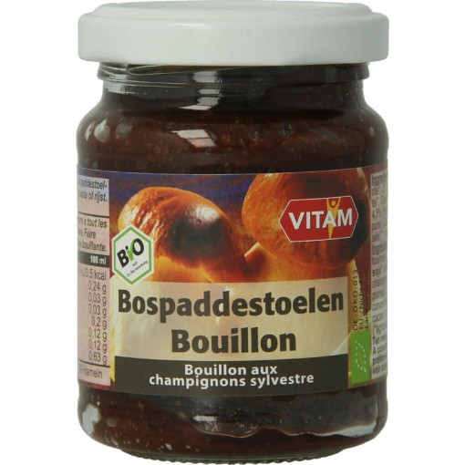 afbeelding van Bospaddenstoelen bouillon