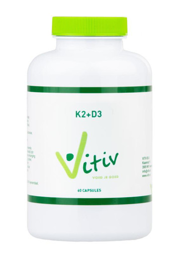 afbeelding van Vitamine K2 (MK7) + D3