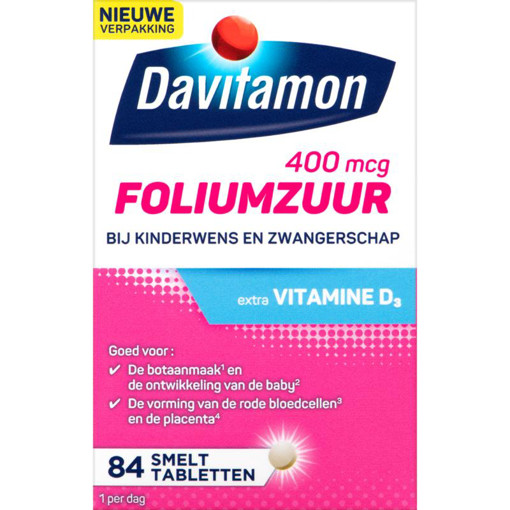 afbeelding van Foliumzuur vitamine D