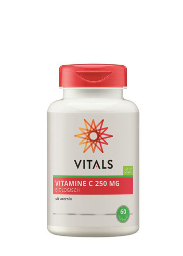 Vitals Vitamine C 250 mg bio 60 capsules afbeelding
