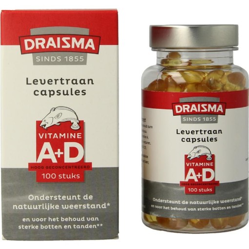 afbeelding van Vitamine A + D levertraan