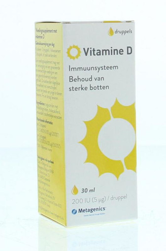 afbeelding van vitamine d3 liquid nf metagen