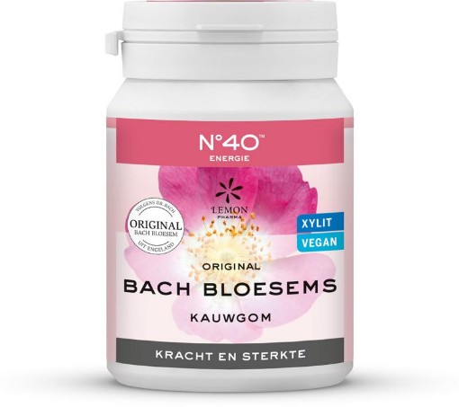 afbeelding van Bach Bloesem kauwgom No 40 kracht & sterkte