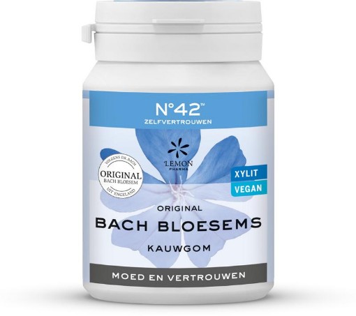 afbeelding van Bach Bloesem kauwgom No 42 vertrouwen