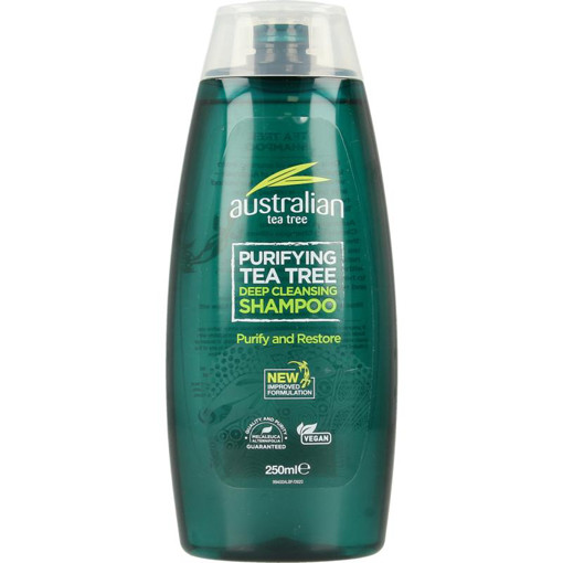 afbeelding van Shampoo Australian tea tree deep cleansing