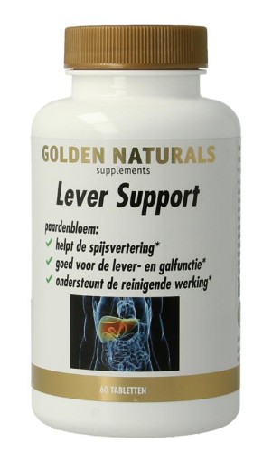 Golden Naturals Lever Support 60 tabletten afbeelding