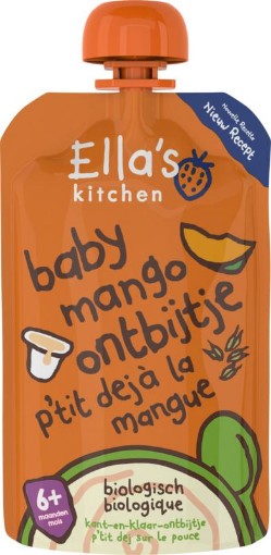 afbeelding van Baby ontbijtje mango 6+ maanden