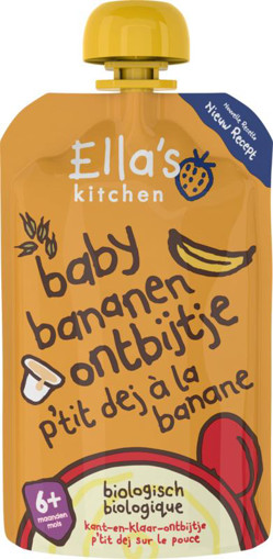 afbeelding van Baby ontbijtje banaan 6+ maanden