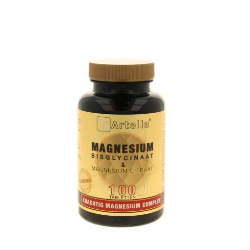 afbeelding van Magnesium bisglycinaat & citraat