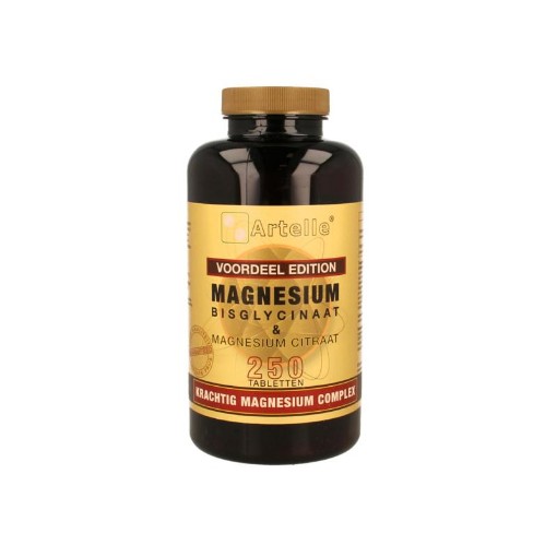 afbeelding van Magnesium bisglycinaat & citraat